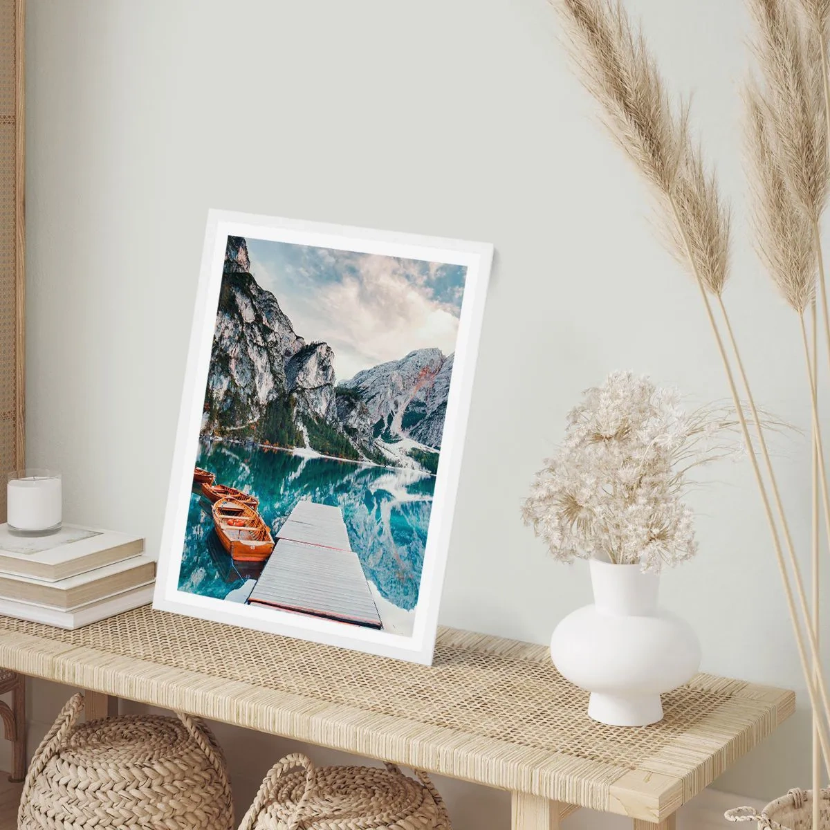 Plakát v bílém rámu - Ukážeme vám krásu - 40x50 cm