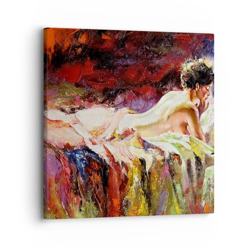 Obraz na plátně - Zamyšlená Venuše - 30x30 cm