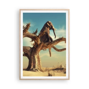 Plakát v rámu světlý dub - Nový úhel pohledu - 70x100 cm