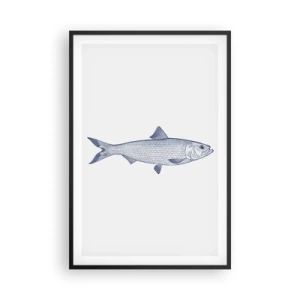 Plakát v černém rámu - Pozdravy ze severních moří - 61x91 cm