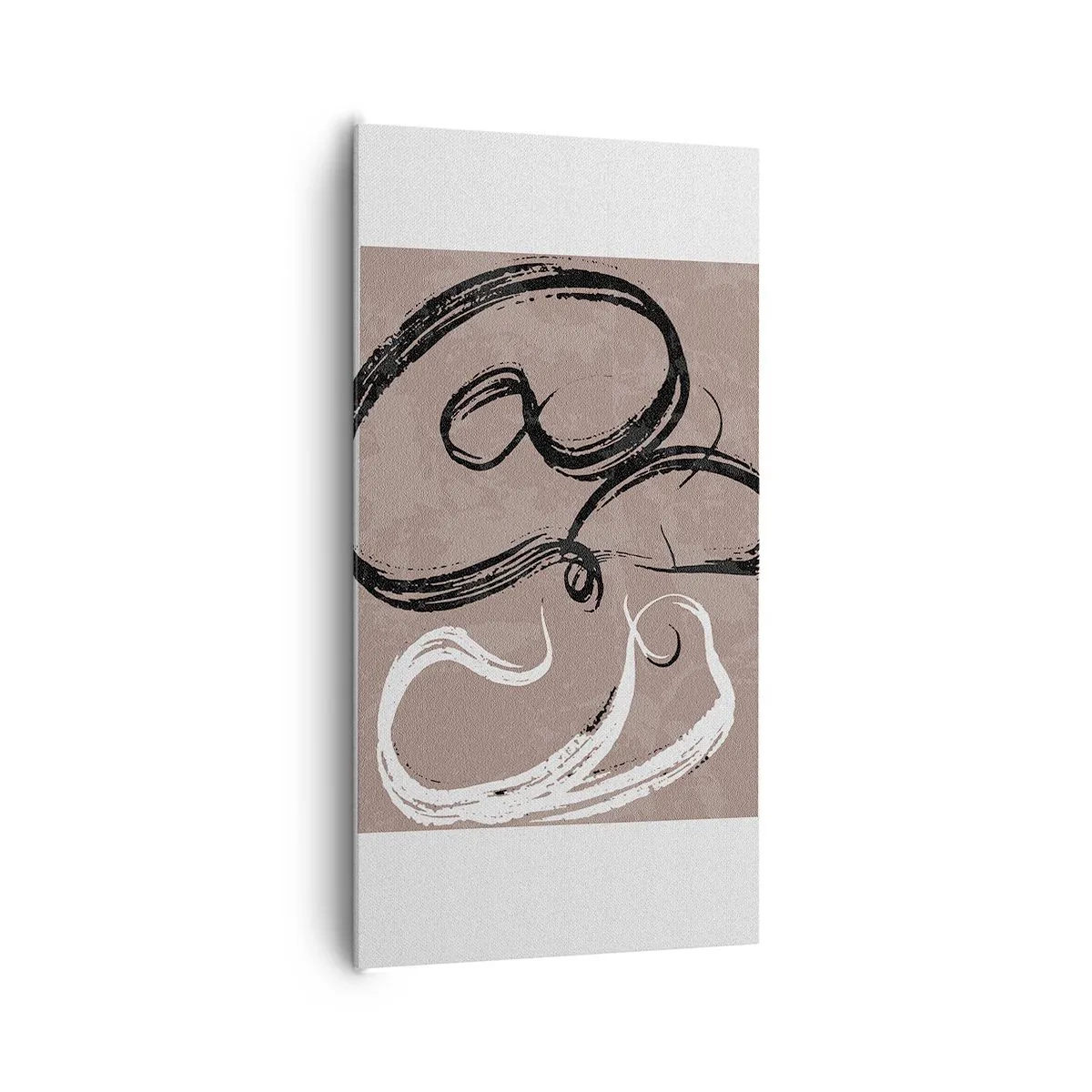 Obraz na plátně - Kompozice – hledání úplnosti - 65x120 cm