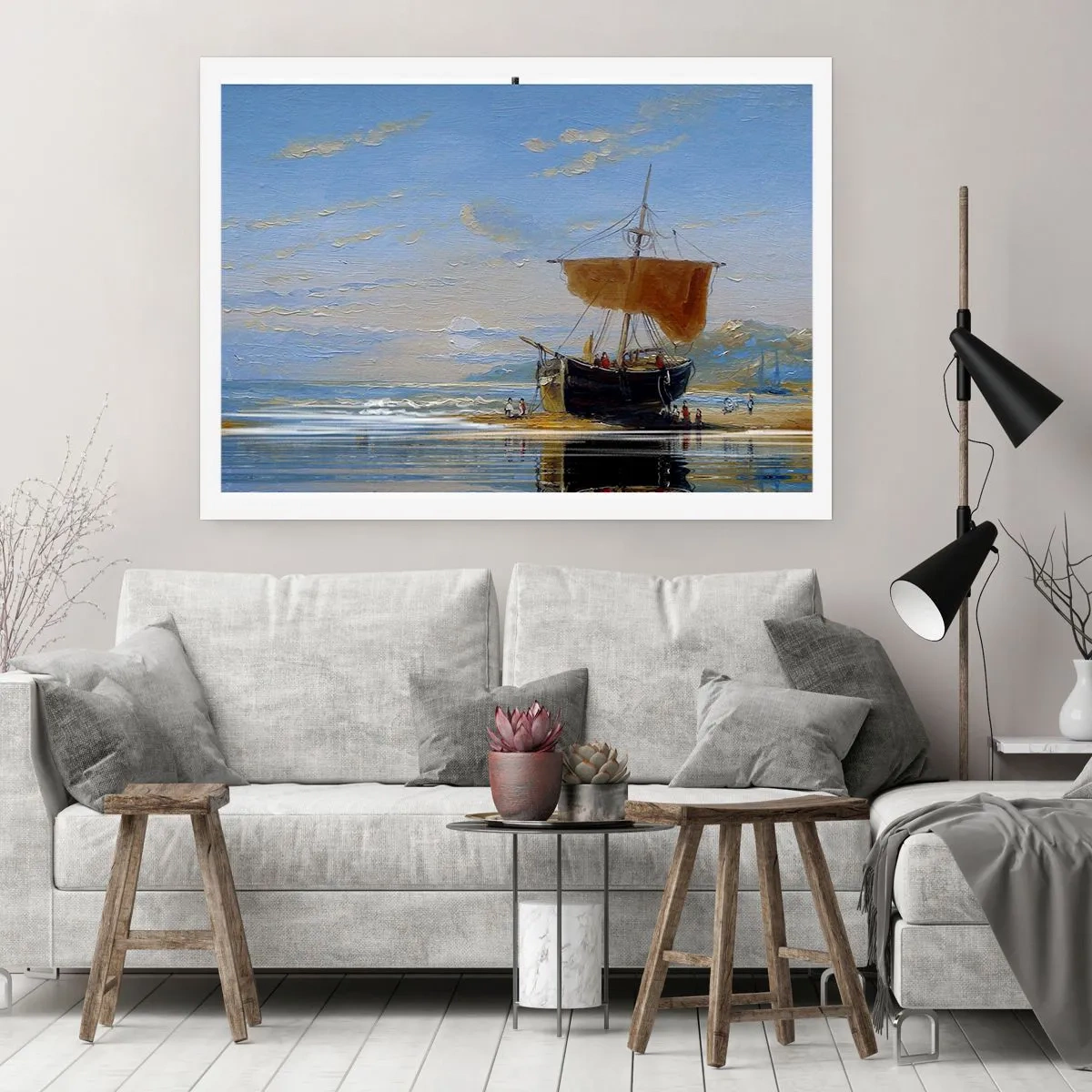 Plakát - Voda, země, vzduch - 100x70 cm