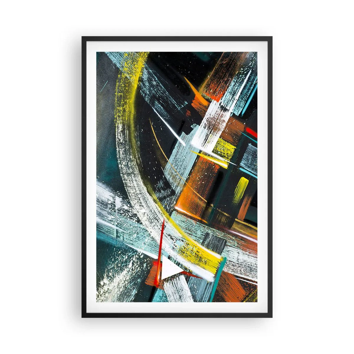 Plakát v černém rámu - Energie pohybu - 61x91 cm