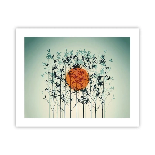 Plakát - Japonské slunce - 50x40 cm