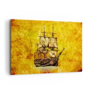 Obraz na plátně - Směr Tortuga! - 120x80 cm