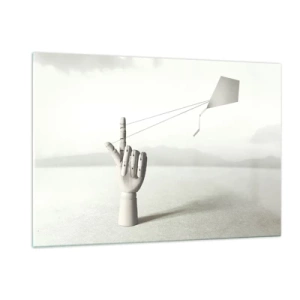 Obraz na skle - Výzva - 120x80 cm