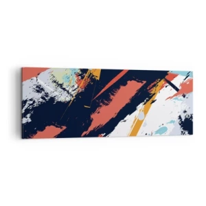 Obraz na plátně - Dynamická kompozice - 140x50 cm