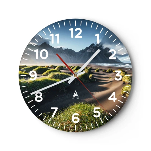 Nástěnné hodiny - Harmonie živlů - 30x30 cm