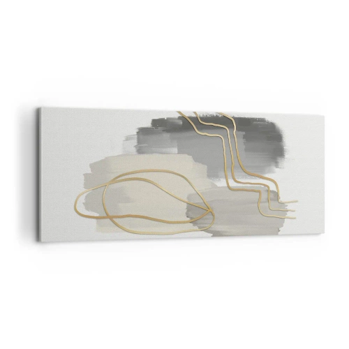 Obraz na plátně - Trvání a pohyb - 100x40 cm