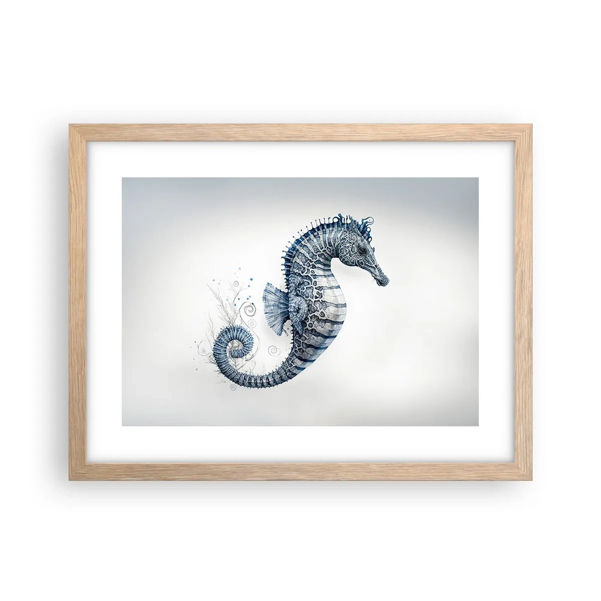 Plakát v rámu světlý dub - Jemný vtip přírody - 40x30 cm