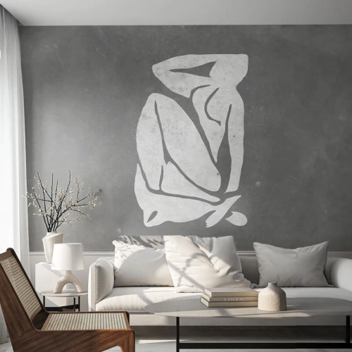 Fototapeta Premium Sand - V zádumčivosti - Minimalistický, Akt, Jemné - 100x70 cm