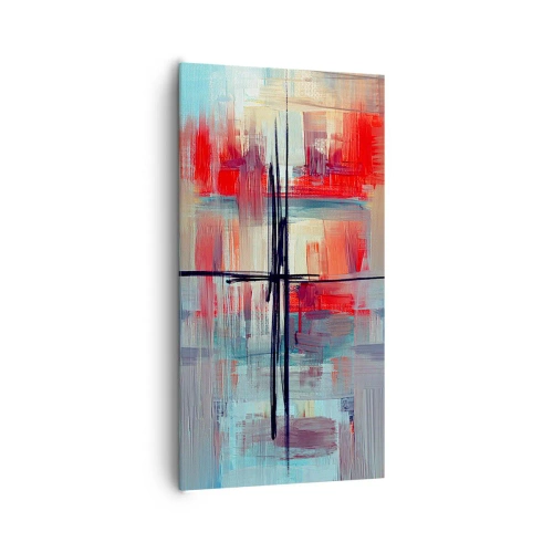 Obraz na plátně - Krajina v neznámé dimenzi - 65x120 cm