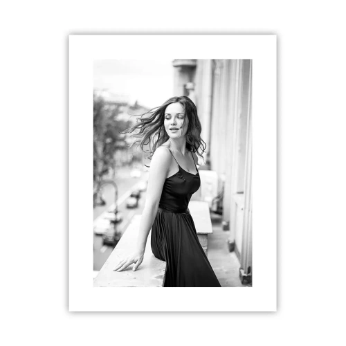 Plakát - Určitě Pařížanka - 30x40 cm