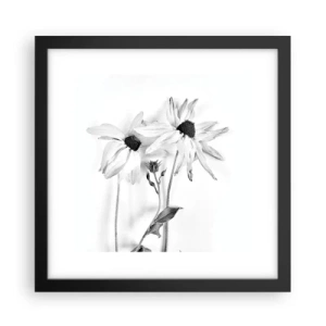 Plakát v černém rámu - Nikdo nechce být sám - 30x30 cm