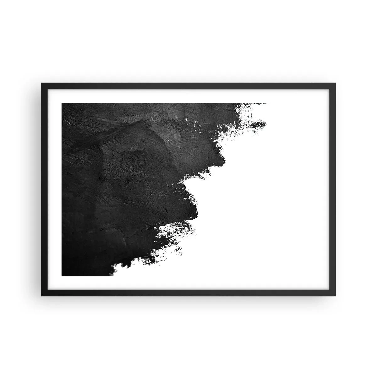Plakát v černém rámu - Živly: země - 70x50 cm