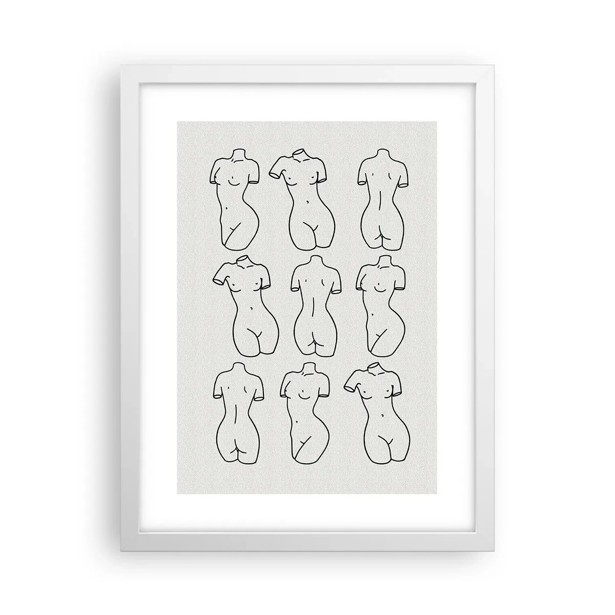 Plakát v bílém rámu - Pouze Venuše - 30x40 cm