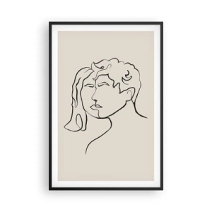 Plakát v černém rámu - A byla jednota - 61x91 cm