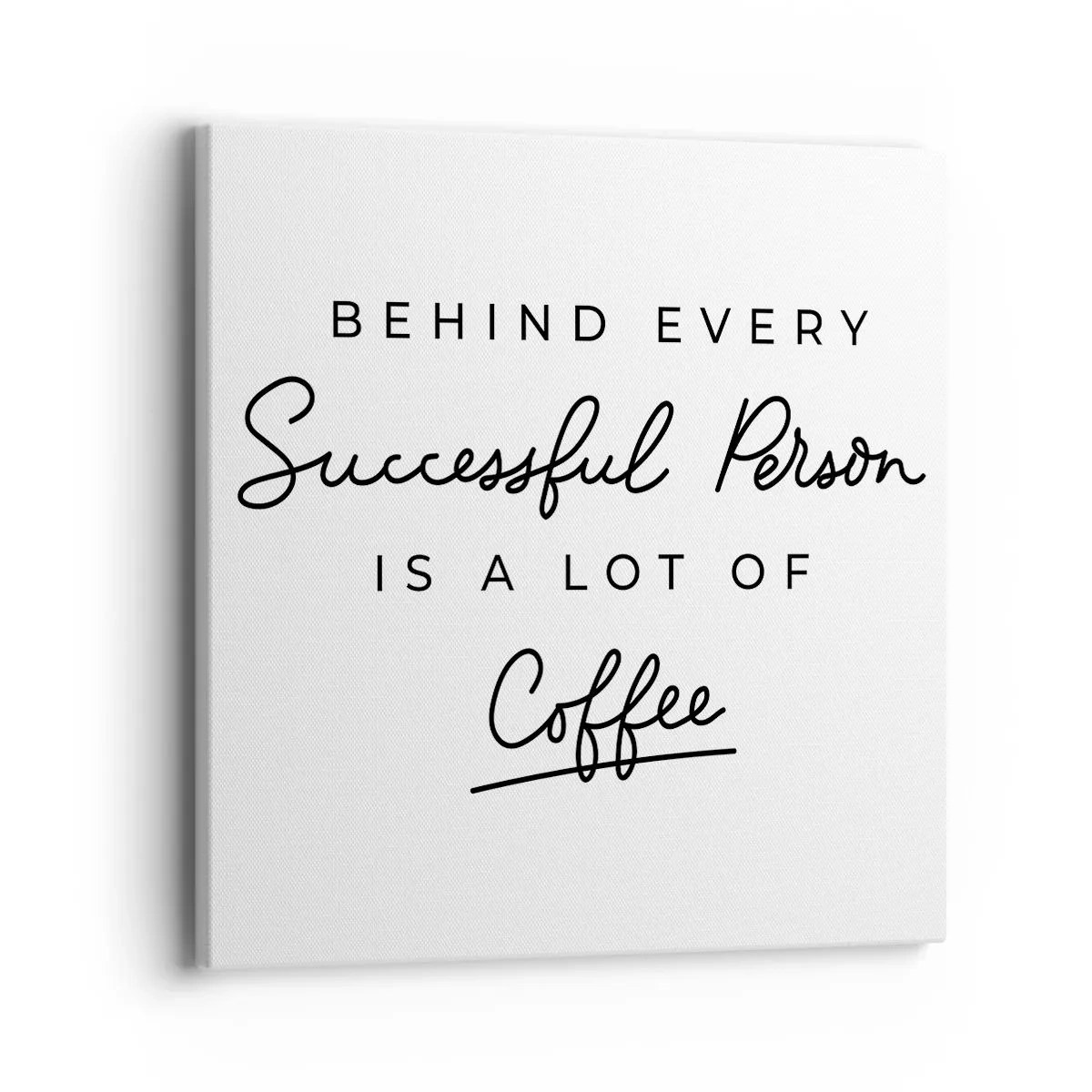 Obraz na plátně - Tajemství úspěchu - 40x40 cm