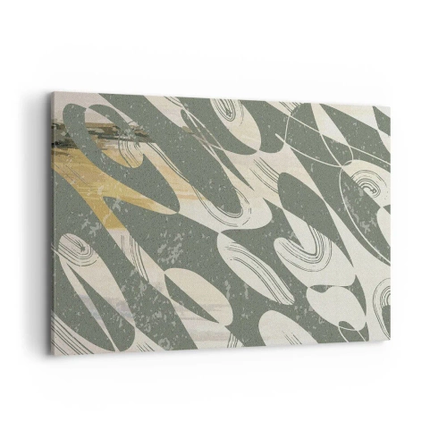 Obraz na plátně - Rytmizovaná abstrakce - 100x70 cm