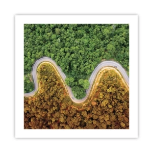 Plakát - Hranice a průlomy - 50x50 cm