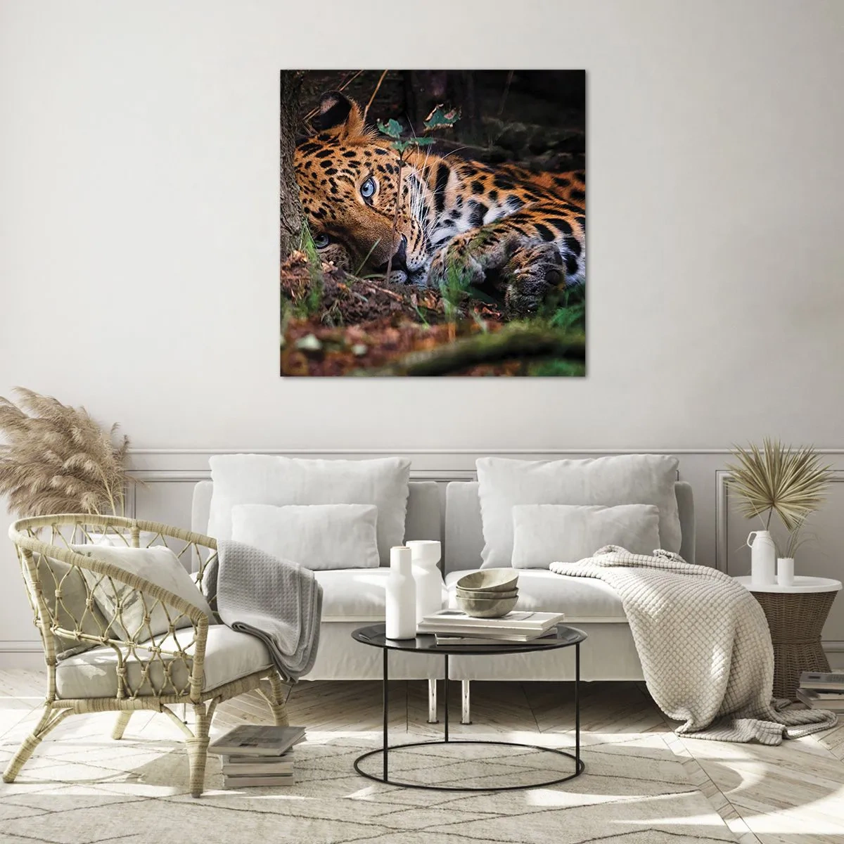 Obraz na skle - Věř mi - 40x40 cm