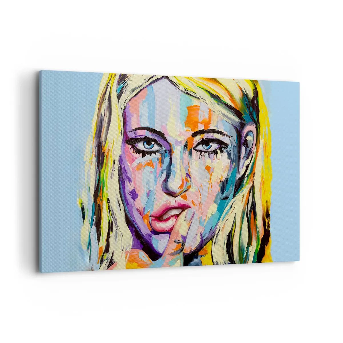 Obraz na plátně - Podívej se jí přímo do očí - 120x80 cm
