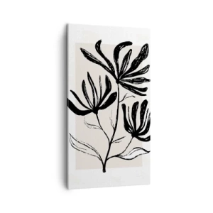 Obraz na plátně - Náčrtek pro herbář - 45x80 cm