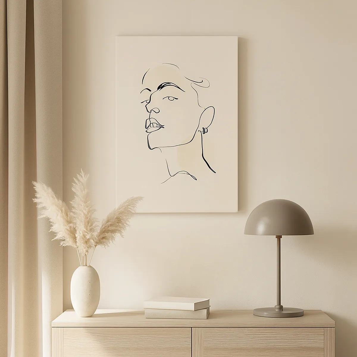 Obraz na plátně - Hrdý pohled - 50x70 cm