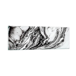 Obraz na skle - Na začátku byl chaos - 90x30 cm