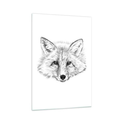 Obraz na skle - Mohou tyto oči lhát? - 70x100 cm