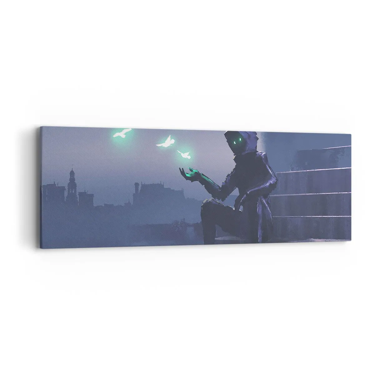 Obraz na plátně - Život se vrátí - 90x30 cm