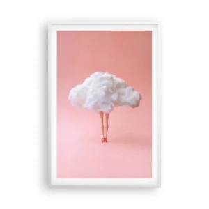 Plakát v bílém rámu - Sladký slib - 61x91 cm