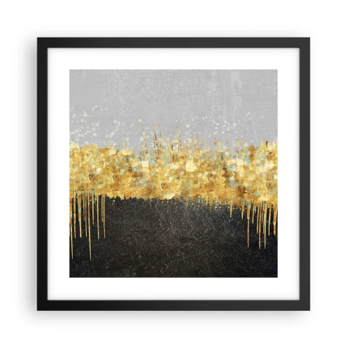 Plakát v černém rámu - Dovnitř a vzhůru - 40x40 cm