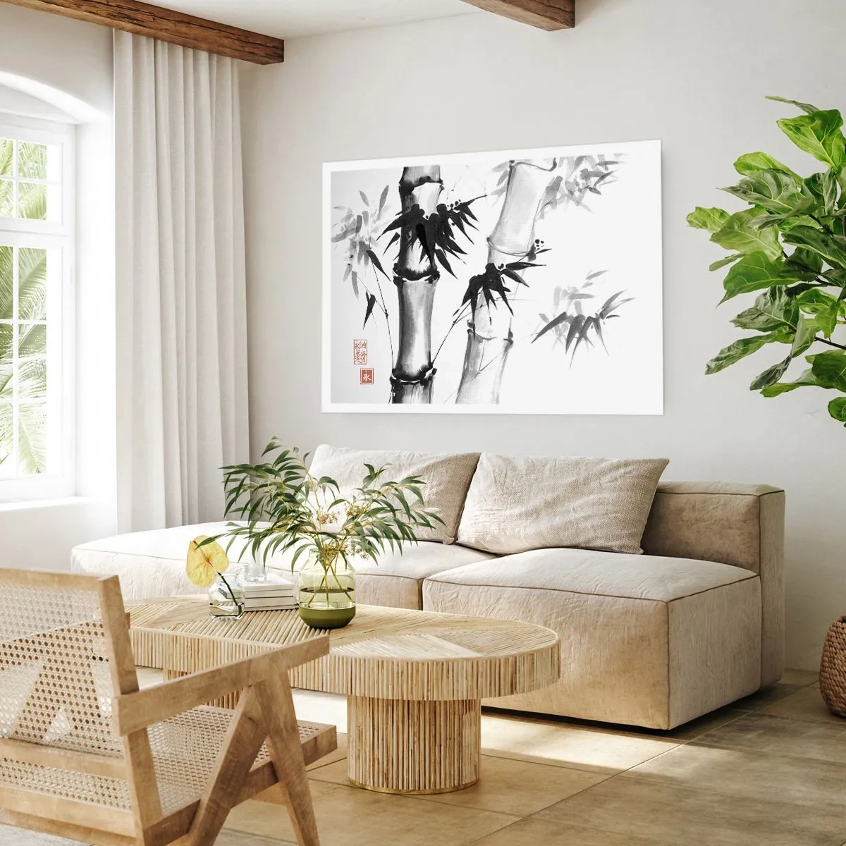 Plakát - Blízký záběr na orient - 70x50 cm
