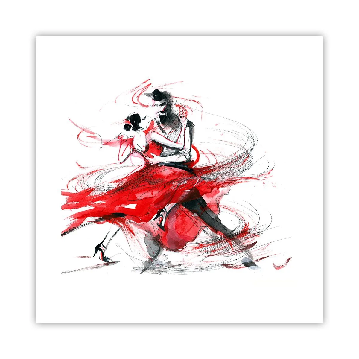 Plakát - Tango - rytmus náruživostí - 40x40 cm