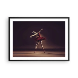 Plakát v černém rámu - Prima balerína - 70x50 cm