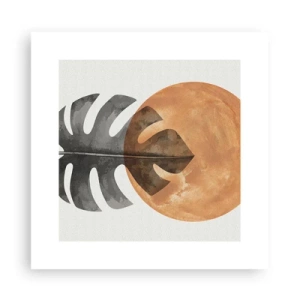 Plakát - Vždy slunce - 30x30 cm