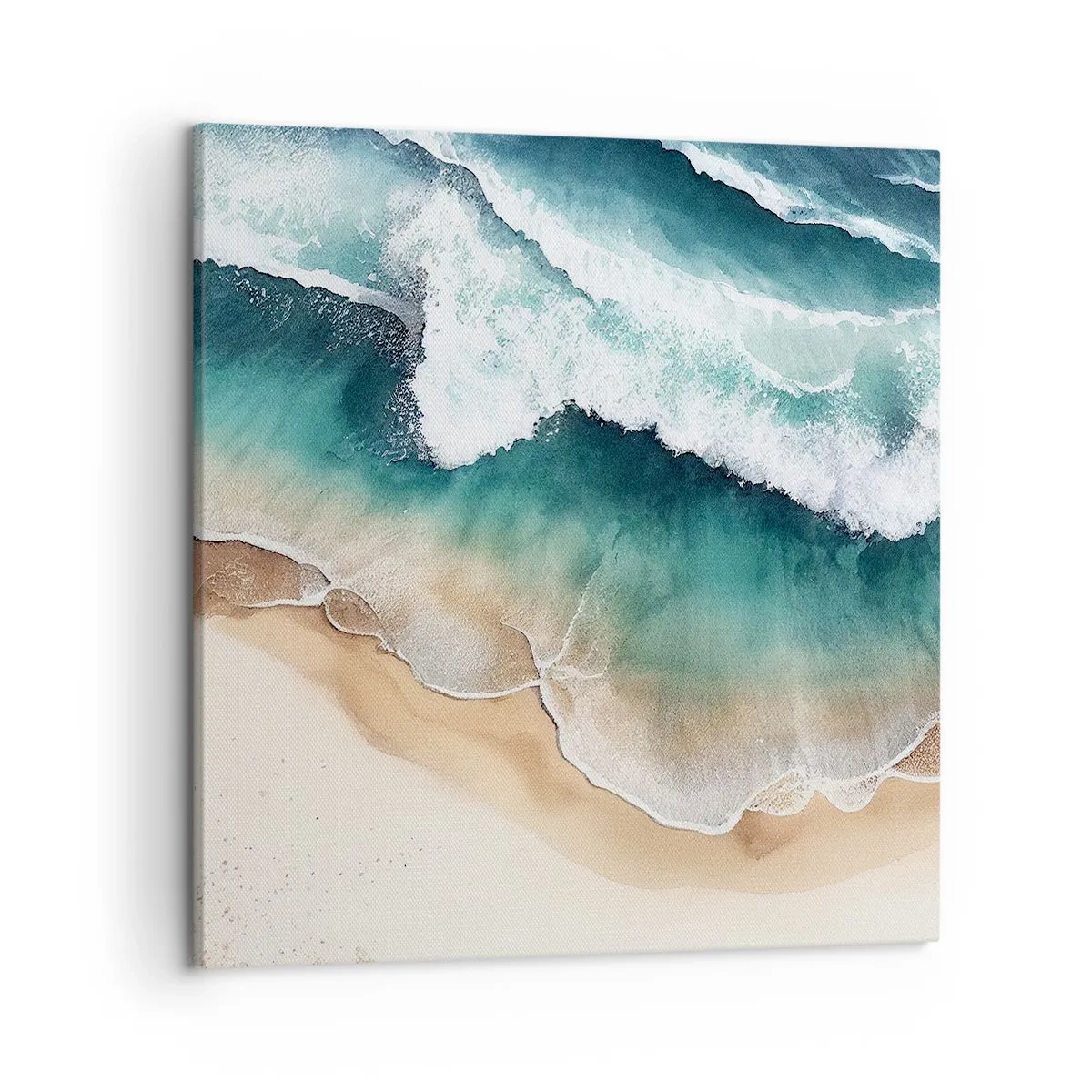 Obraz na plátně - Odvěké setkání - 50x50 cm