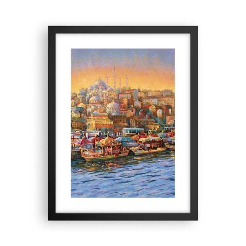 Plakát v černém rámu - Istanbulský příběh - 30x40 cm
