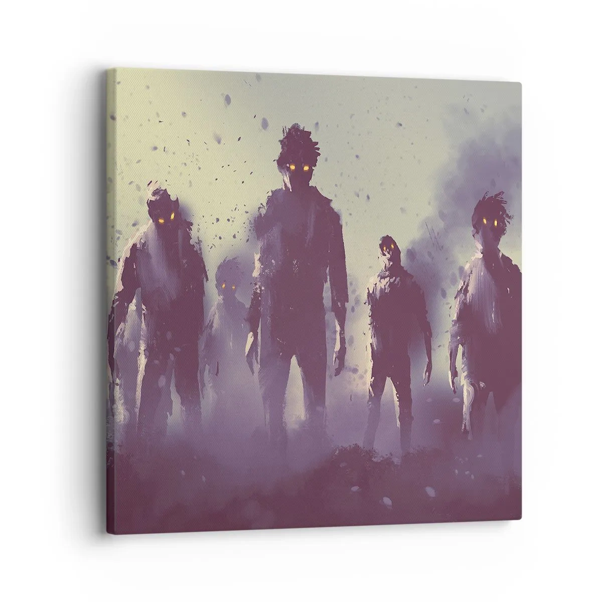 Obraz na plátně - Dávej pozor! Přicházejí - 30x30 cm