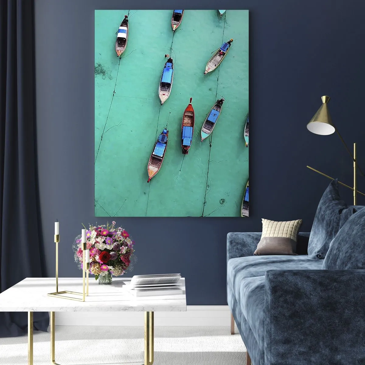 Obraz na skle - V radostném očekávání - 50x70 cm