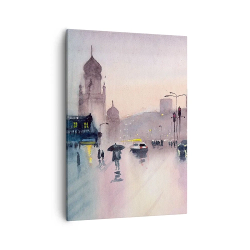 Obraz na plátně - V deštivém oparu - 50x70 cm