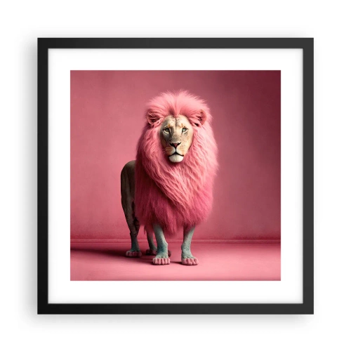 Plakát v černém rámu - A už se nebojíš - 40x40 cm