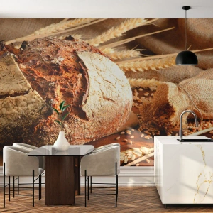 Fototapeta na míru Premium Sand - Chutný, voňavý, křupavý - Chléb, Zrno pšenice, Gastronomie
