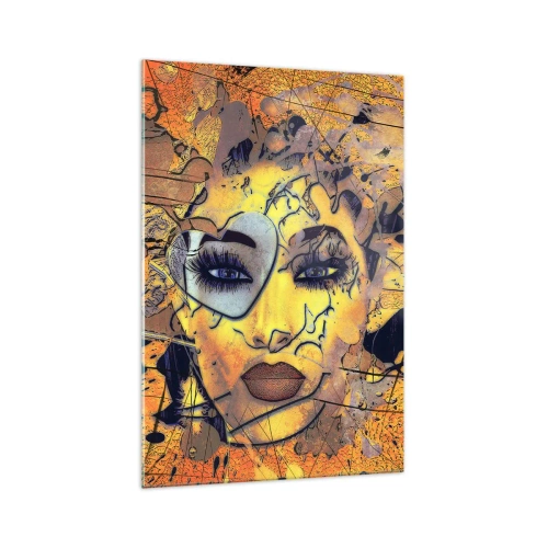 Obraz na skle - Sluneční krása - 70x100 cm