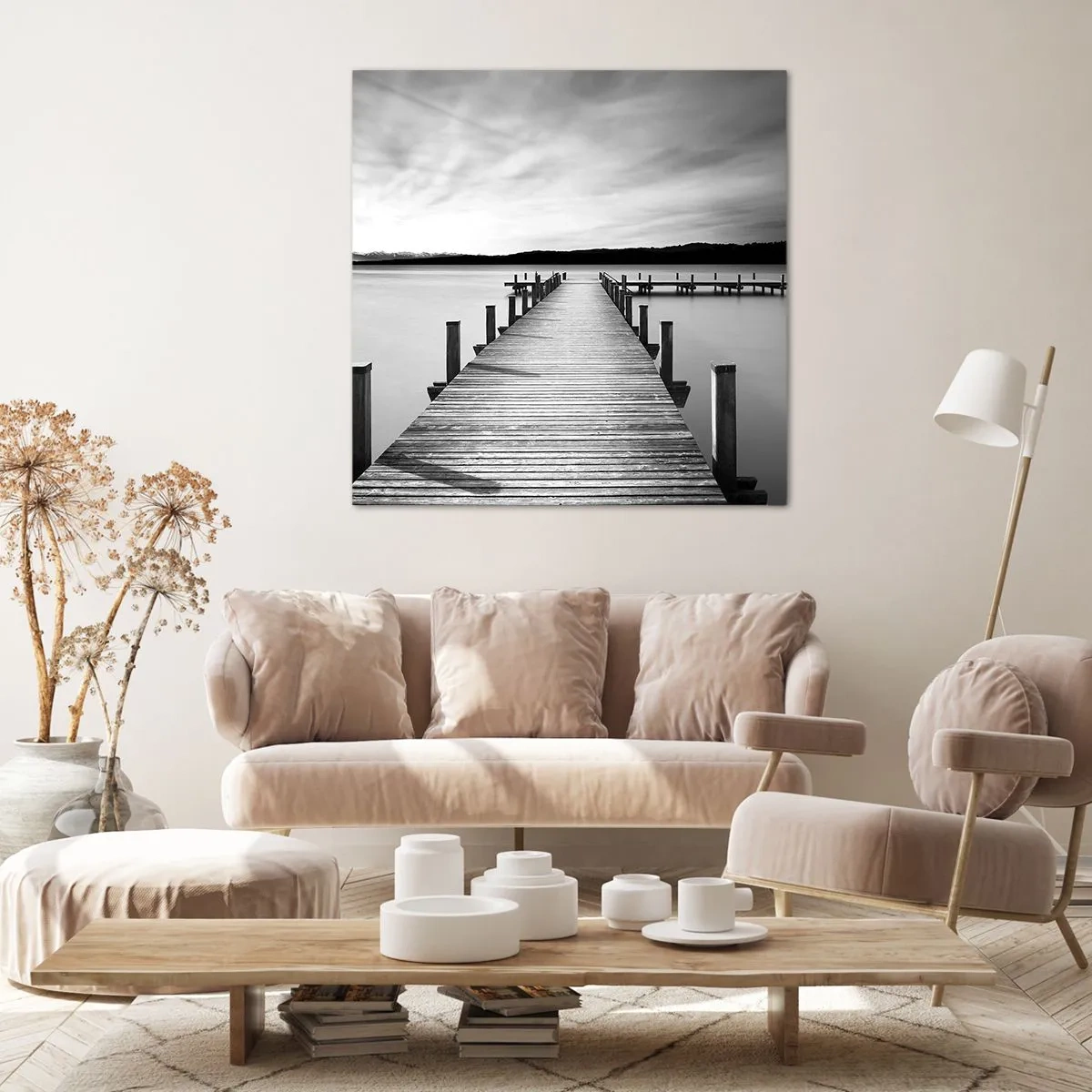 Obraz na plátně - U napajedla – klidu - 30x30 cm
