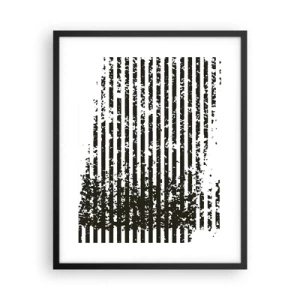 Plakát v černém rámu - Rytmus a šum - 40x50 cm