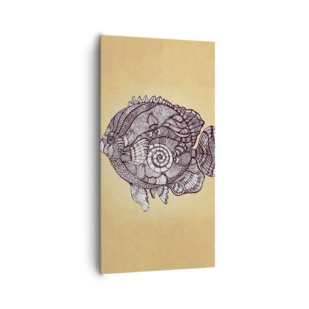 Obraz na plátně - Z oceánu ornamentů - 65x120 cm