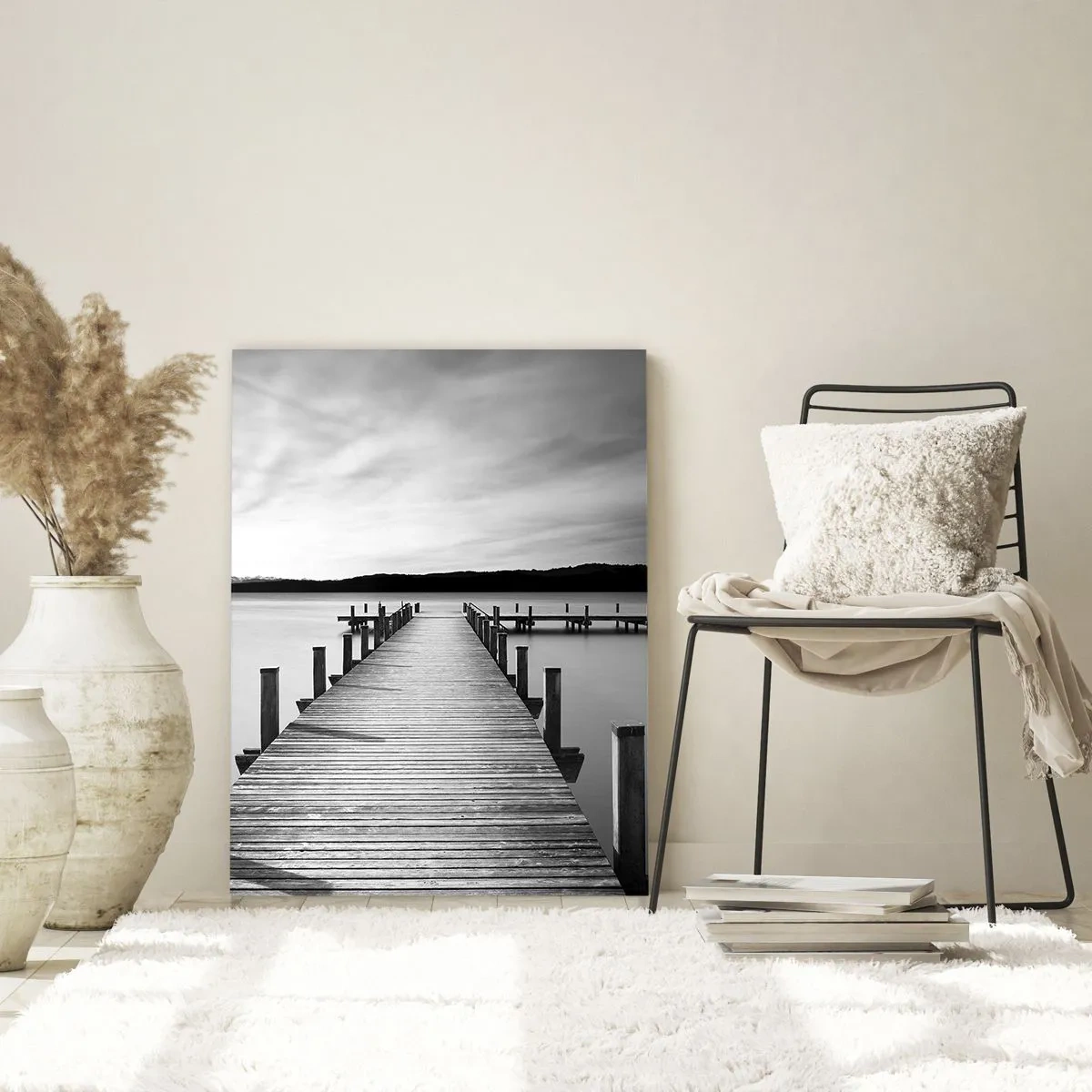 Obraz na skle - U napajedla – klidu - 70x100 cm