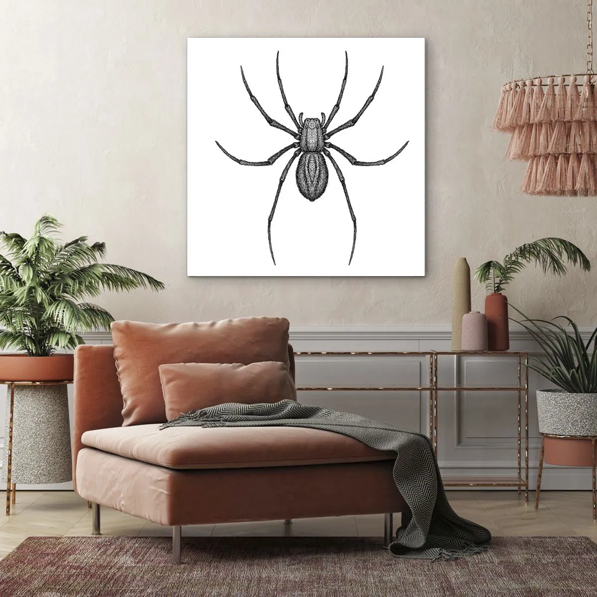 Obraz na plátně - Znepokojivá přesnost - 40x40 cm